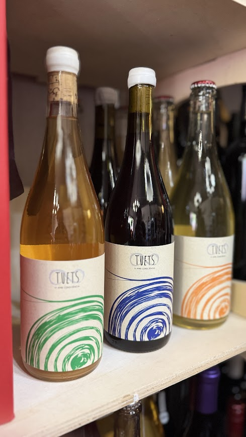 Vinos naturales Tuets en la tienda Gourmet Altafulla