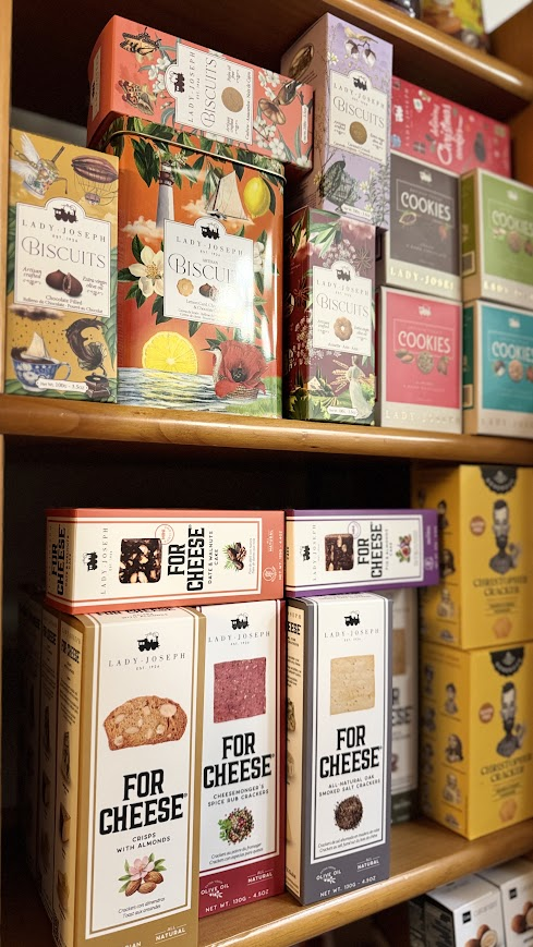 Galletas artesanas y crackers for cheese en la tienda Gourmet Altafulla